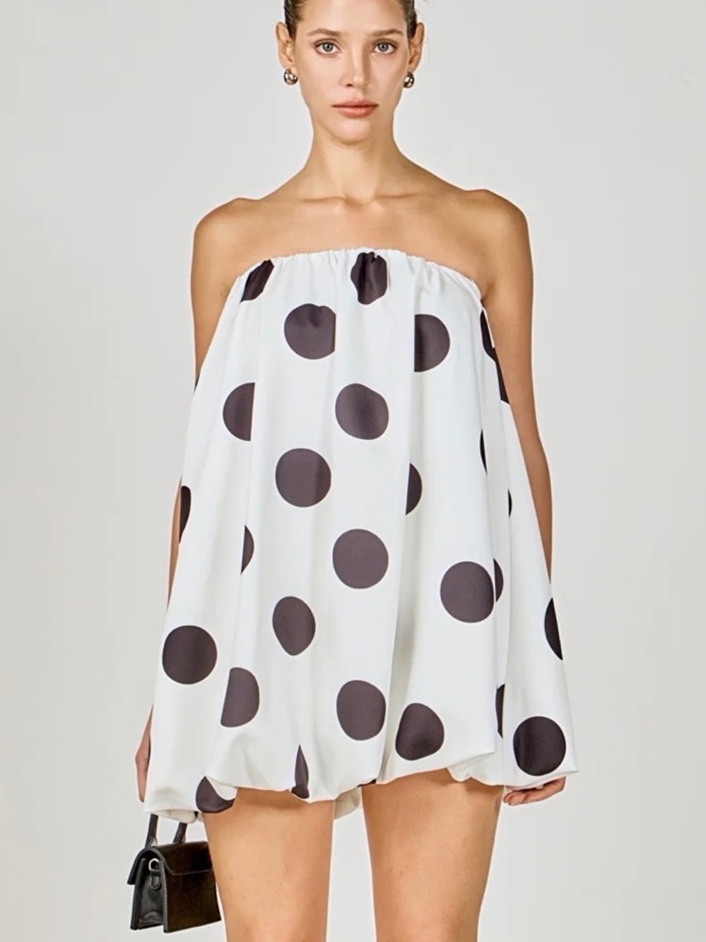 Endless Rose Polkadot Mini Balloon Dress